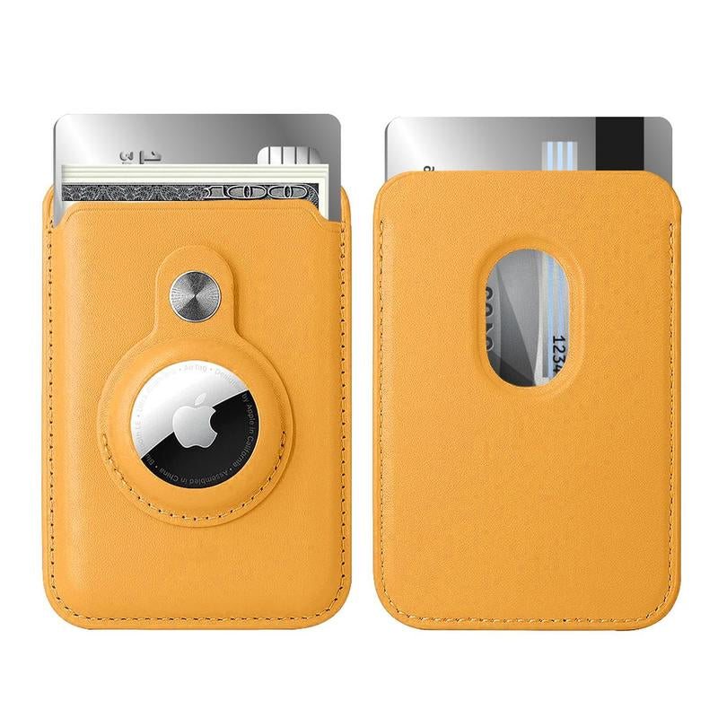 Magnetic Card Wallet with Built-In Airtag Pocket – Secure, Trackable Holder for Phone