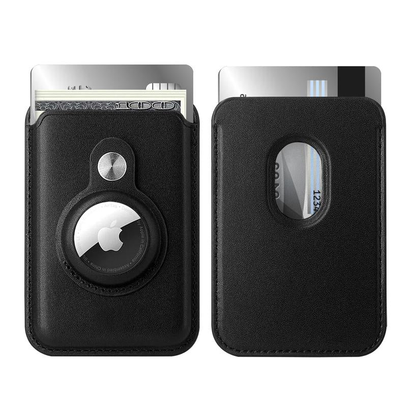 Magnetic Card Wallet with Built-In Airtag Pocket – Secure, Trackable Holder for Phone