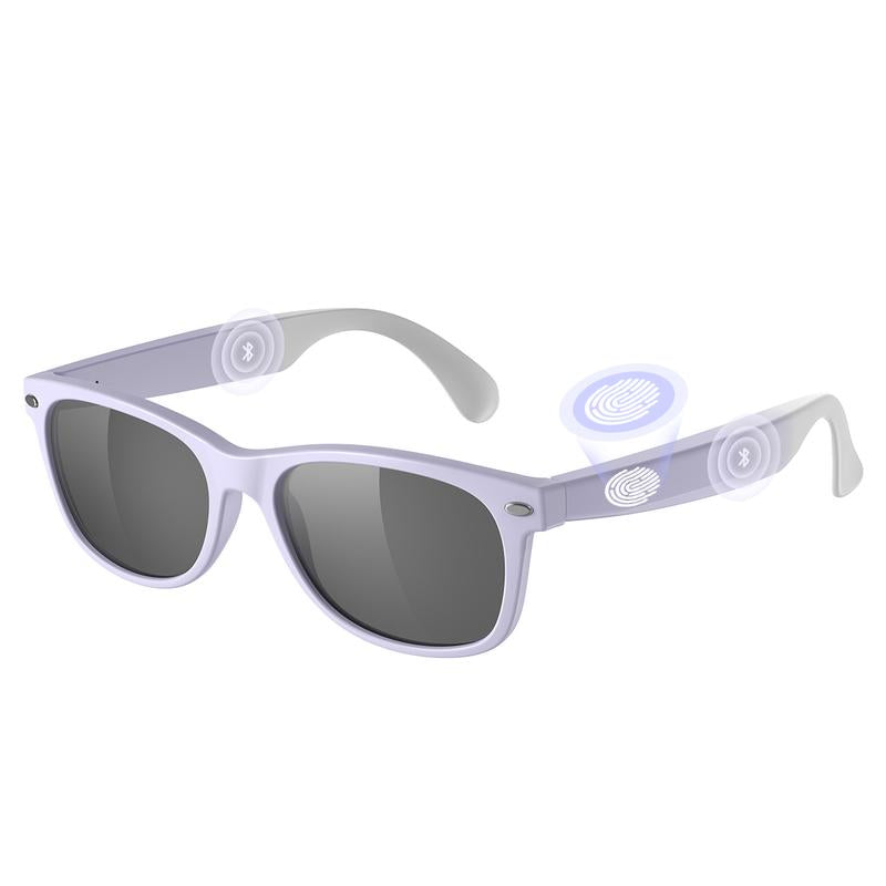 【Christmas Gift /Black Friday】Woman Gift Fashion Smart Glasses，Newly Upgraded Stereo Sound to Listen to Music,Wireless Headphone Smart Glasses,Earphones and Glasses Two in One New Listening Experiences,Athletic/Outdoor UV Protection and Voice Control