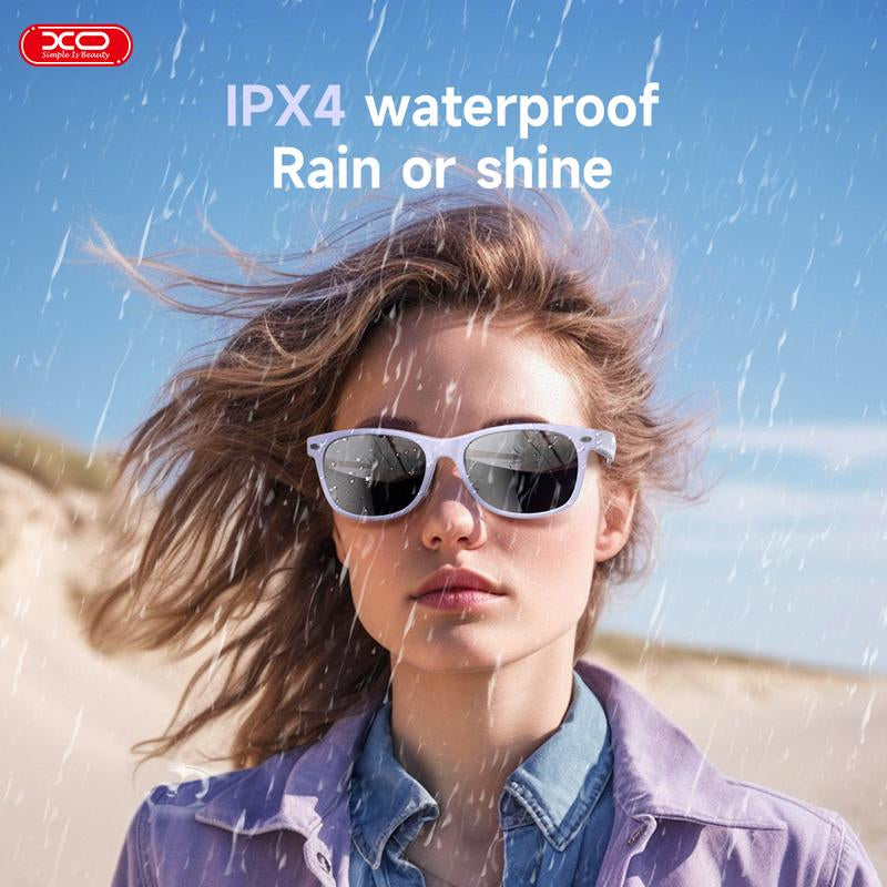 【Christmas Gift /Black Friday】Woman Gift Fashion Smart Glasses，Newly Upgraded Stereo Sound to Listen to Music,Wireless Headphone Smart Glasses,Earphones and Glasses Two in One New Listening Experiences,Athletic/Outdoor UV Protection and Voice Control