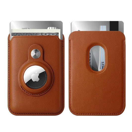 Magnetic Card Wallet with Built-In Airtag Pocket – Secure, Trackable Holder for Phone