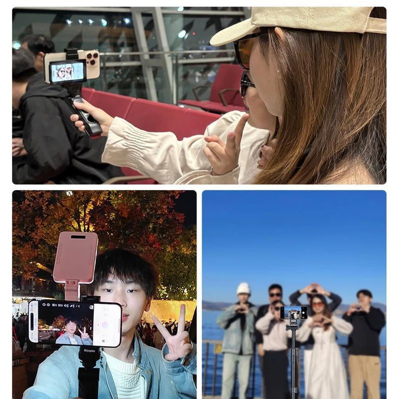 Selfie/Vlog Mirror Screen Monitor - Mobile Phone Accessory - Magnetic Attachment